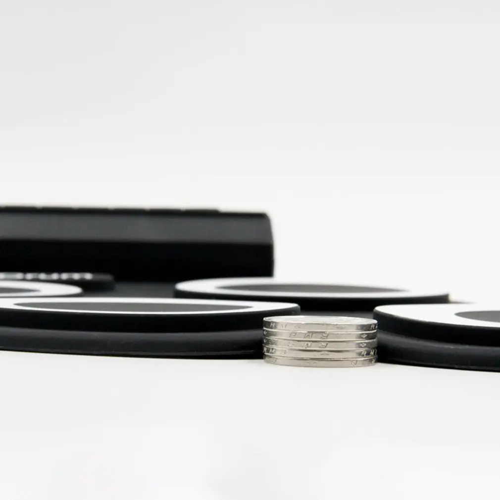 Портативный электронный цифровой USB 7 колодки рулон барабана набор силиконовые