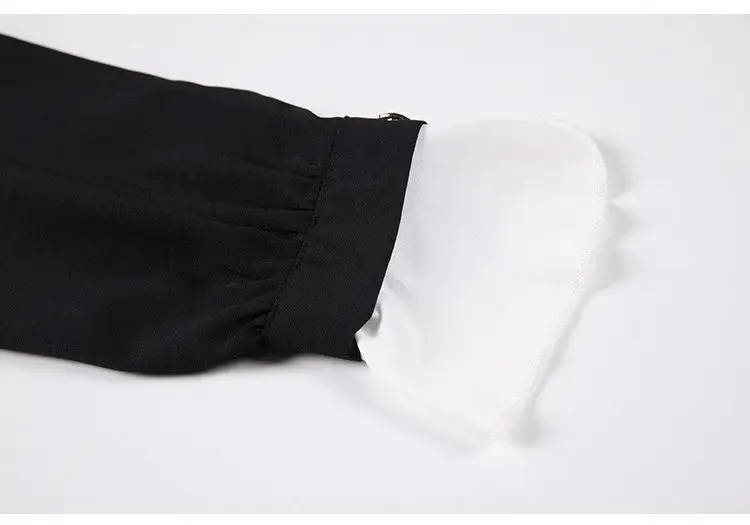 

Lauri Laki Vintage Blouse Women Plus Size Elegant Bow Tie Long Sleeve Shirt Mujer Spring 2021 Tops Loose Retro Blousa