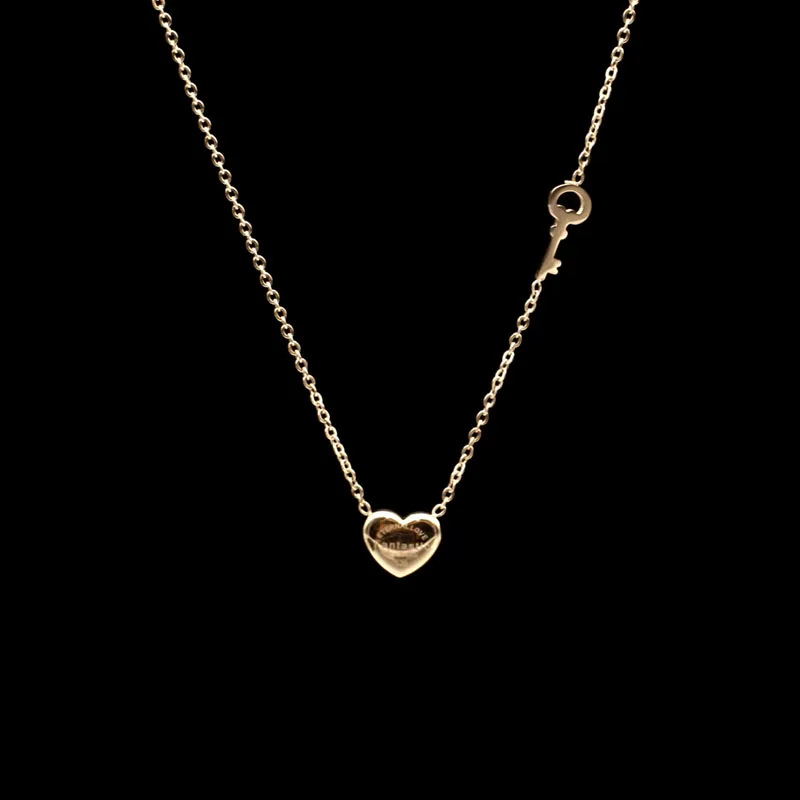 Оптовая продажа стильный элегантный кулон &quotСердечко&quot Розовое золото Цвет из