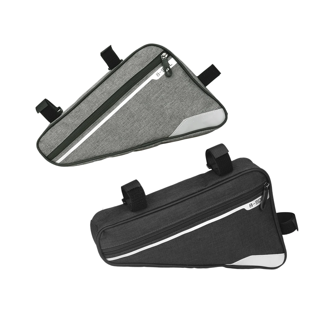 

2pcs Waterproof Triangle Cycling Bicycle Bags Front Tube Frame Bag Mountain Bike Triangle Pouch Frame Holder Saddle Bag New