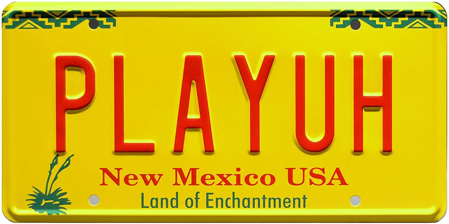 

Celebrity Machines Better Call Saul | PLAYUH | Metal Stamped License Plate