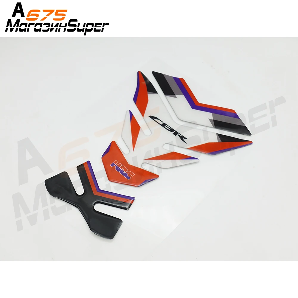 Для Honda CBR600RR CBR900RR CBR1000RR CBR 400 600 900 954 929 1000 RR наклейки 3D защитная накладка на бак
