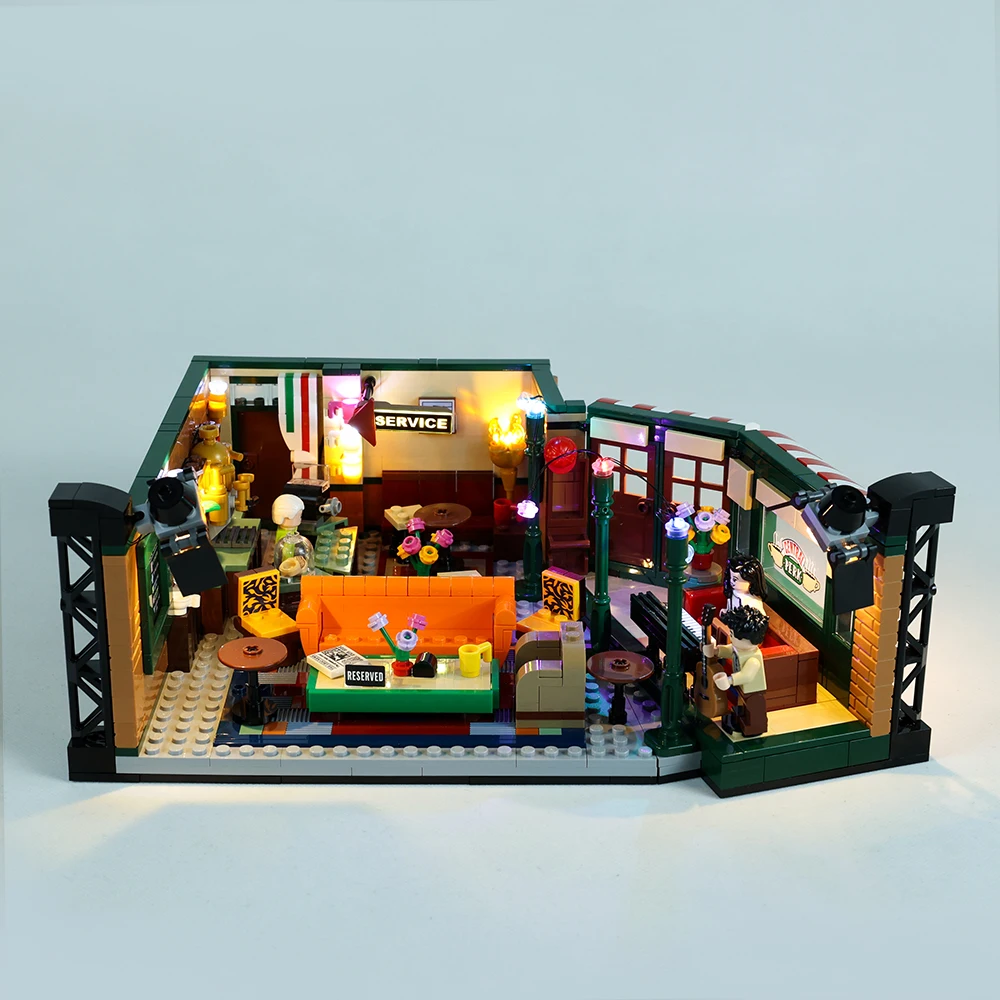 Комплект светильник для серий 21319 Ideas серия Central Perk televk Friends модель в комплект не