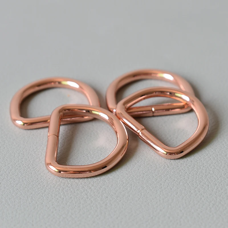 20 шт. металлическое кольцо в виде буквы D 1 дюйм (25 мм) не сварных Никель покрытием