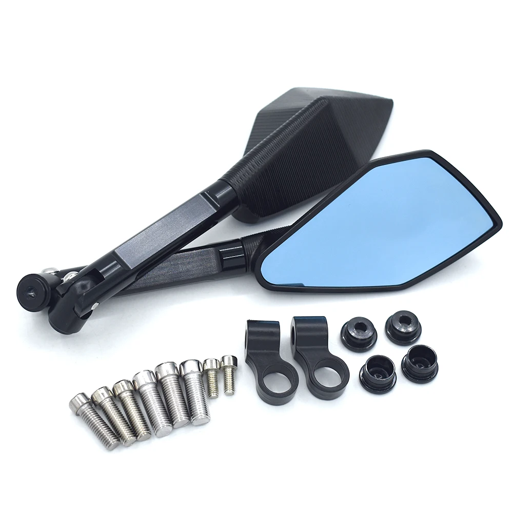 

Universal 8mm 10mm Motorcycle CNC Aluminum Alloy Rearview Mirror For Yamaha MT-01 MT-03 MT-07 MT-09/SR/FZ-07 FZ-09 MT-10