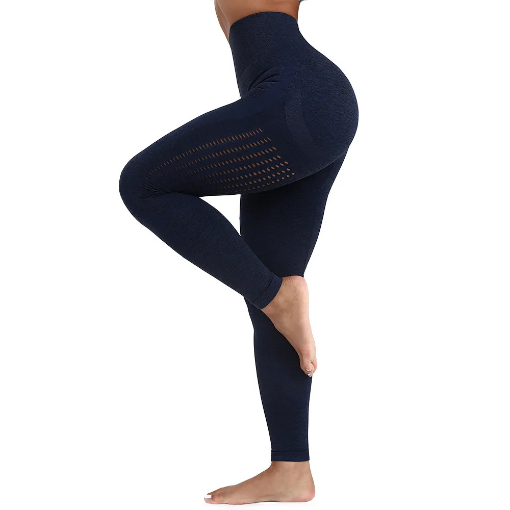 Sexy High Waist Gym Seamless Leggings Sport Women Fitness Yoga Pants Women  Running Tights Workout Running Tights Sports Wear