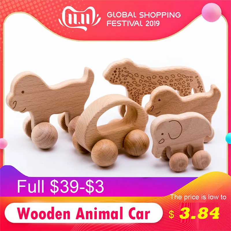 Игрушки Пазлы деревянные Прорезыватели из бука игрушки для собак Мультяшные