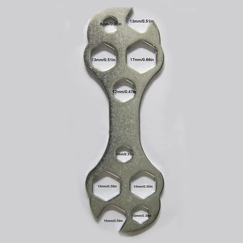 

Bike Repair Tool Multitool 10-in-1 Wrench Nut Driver Portable Flat Hexagon Wrench Bicycle Wrench Bike Tools MTB Bike Wrenc