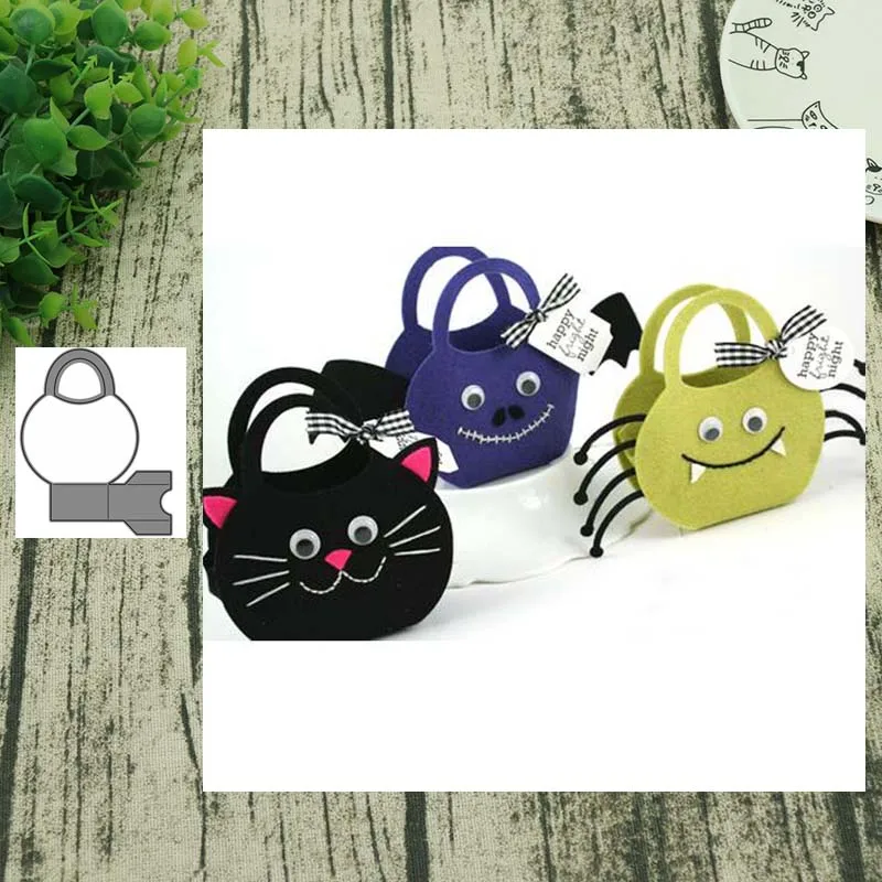 Металлический Трафаретный вырубной штамп ящик для животных с поделочная форма