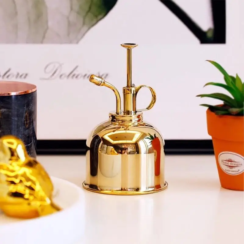 Горшок для полива растений декоративный латунный распылитель поливочная банка