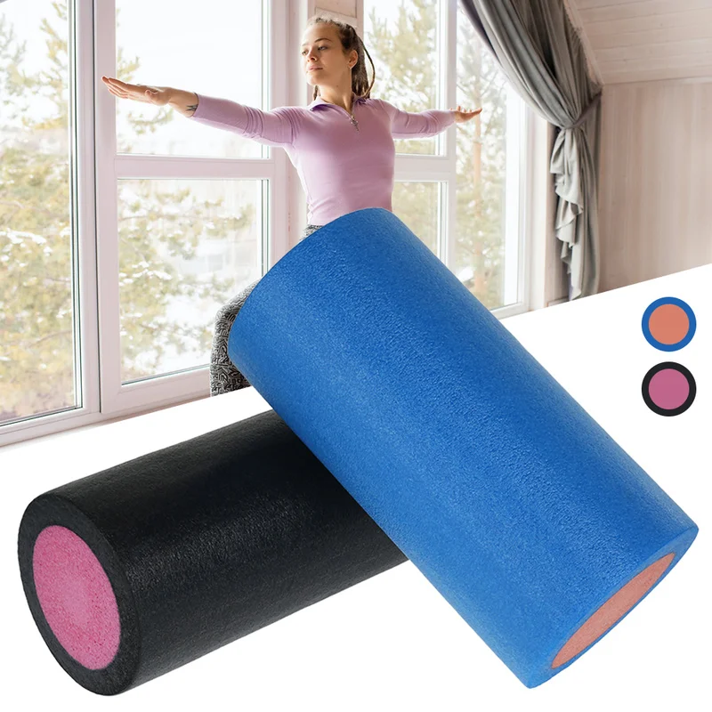 Твердый полированный Йога Колонка задней роликовый Массажный мяч Фитнес пены