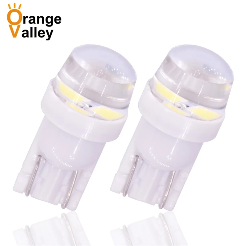 

500 шт. оптовая продажа Автомобильный светодиодный T10 W5W 3 2835 SMD интерьерные лампы габаритные огни 3SMD сигнальные лампы 3 светодиодный Auto194