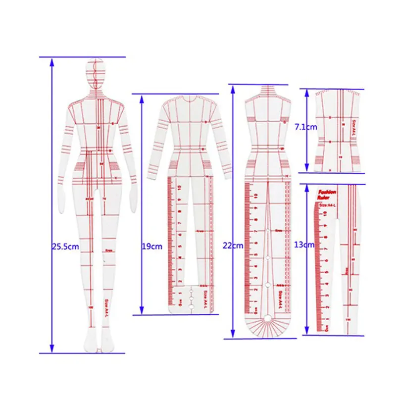 

Women Drawing Ruler Figure Drawing Template For Design Fashion Sketch Template Painting