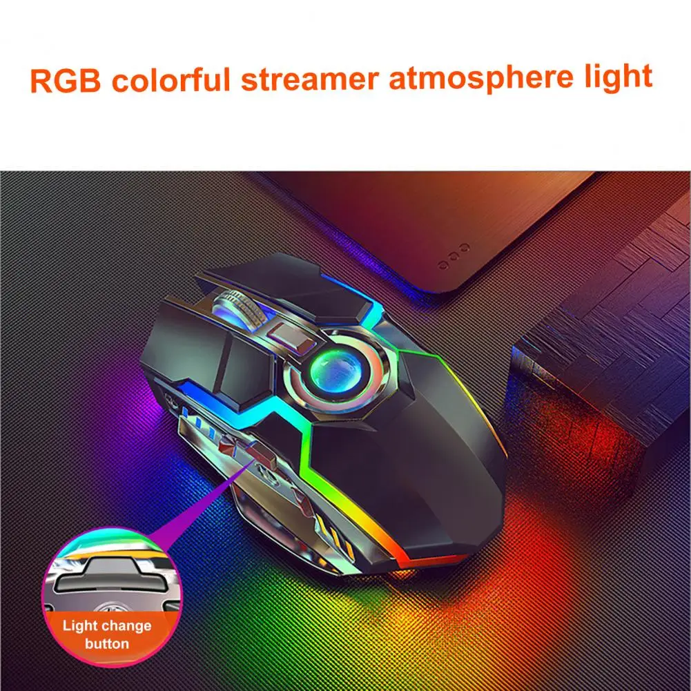 

1600 DPI Colorful Backlit Silent Mouse USB Wired Gaming Mouse Office Games Luminous Mouse For PC Laptop Computer Notebook