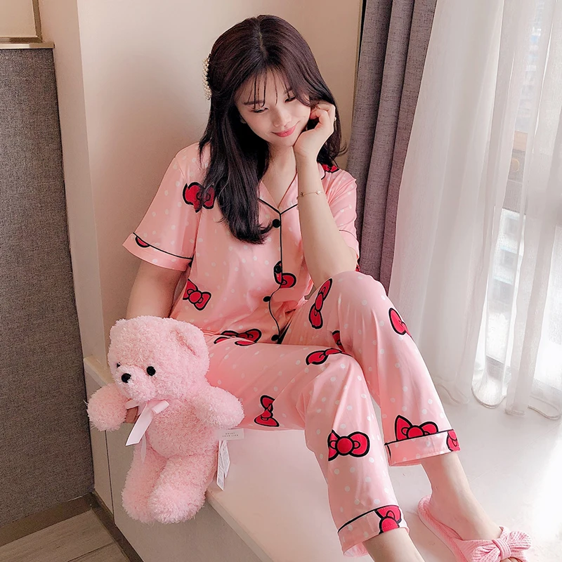 Женская одежда для отдыха индивидуальный Лето Осень 2021 женские пижамные