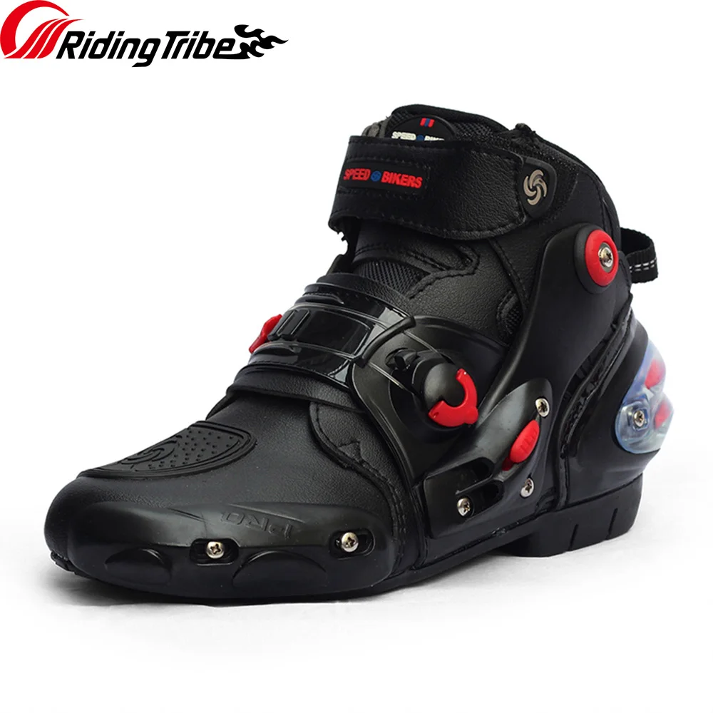 Мотоциклетные ботинки Riding Tribe нескользящая защитная обувь для гонок мотокросса