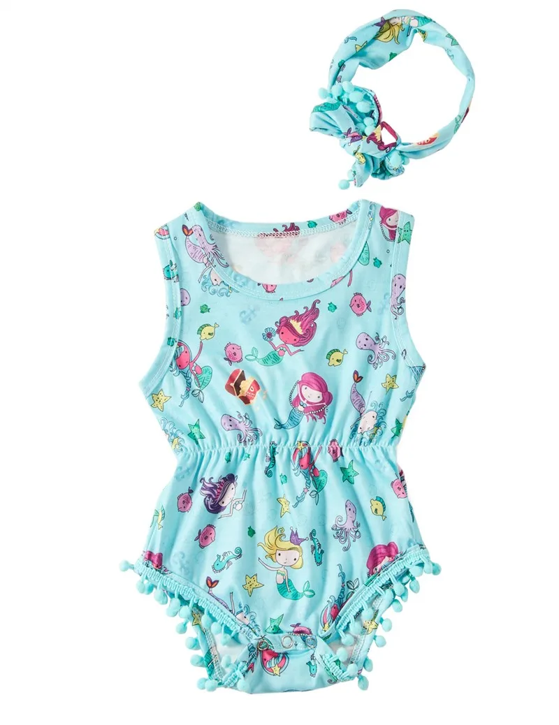 Модный боди с принтом фруктов и клубники для маленьких мальчиков девочек