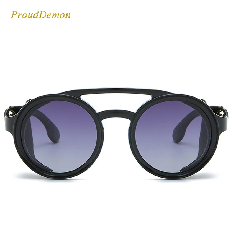 Мужские классические солнцезащитные очки Prouddemon винтажные круглые