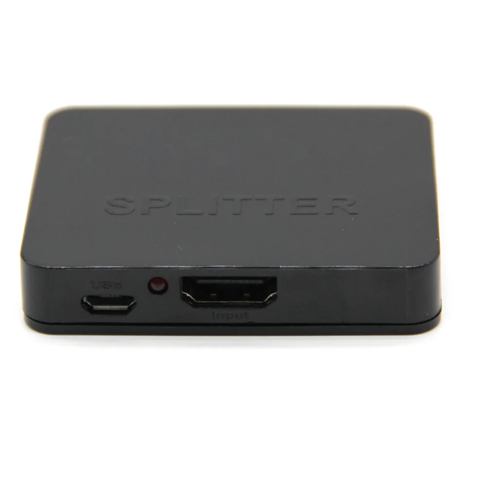 Совместимый с 3D HDMI разделитель 1x2 разделение 1 вход на 2 выход подходит для Full HD 1080p