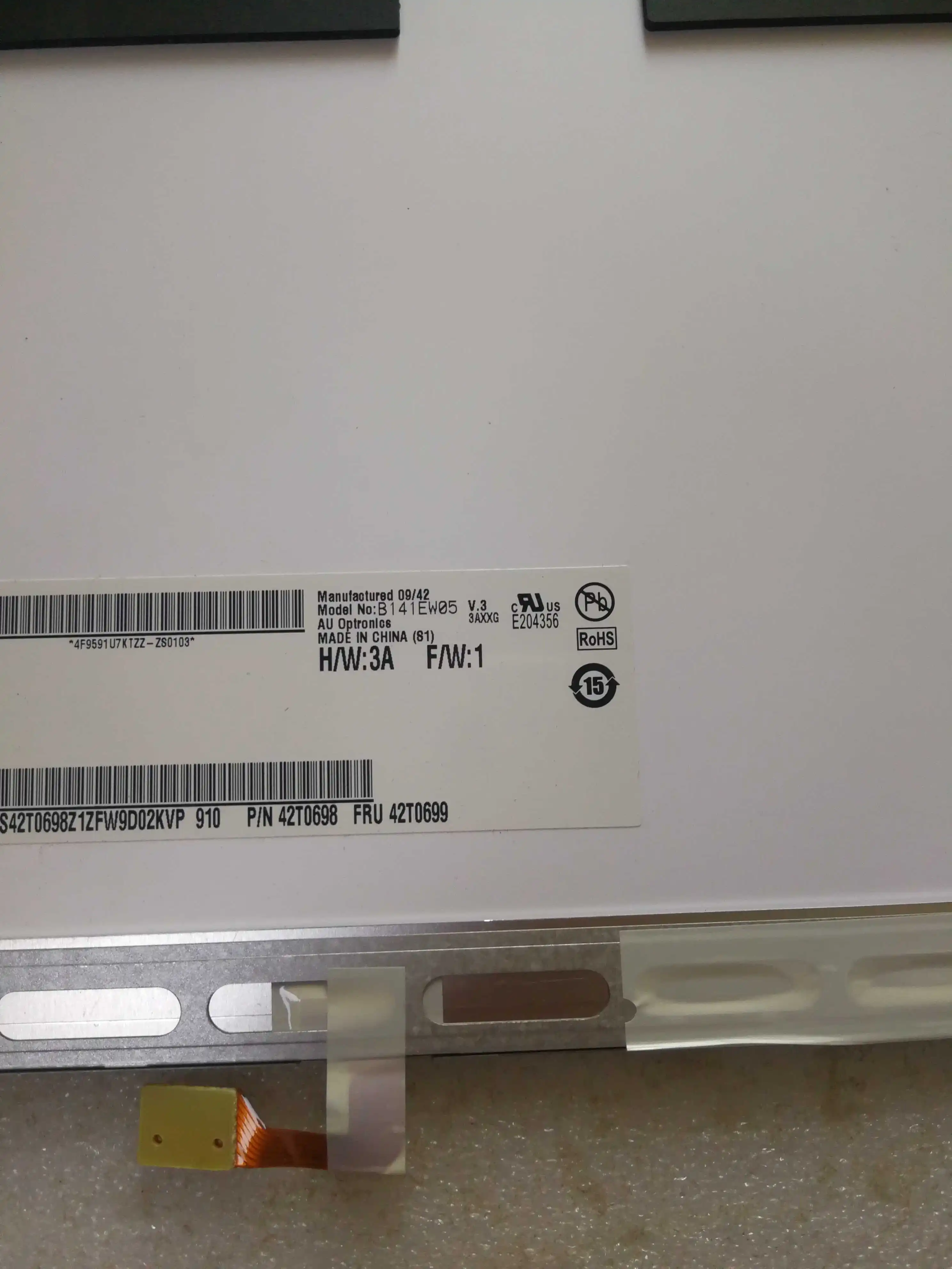 ЖК-экран B141EW05 V.3 абсолютно новый оригинальный Lenovo R400 T400 экран B141EW05-V.3 | Инструменты