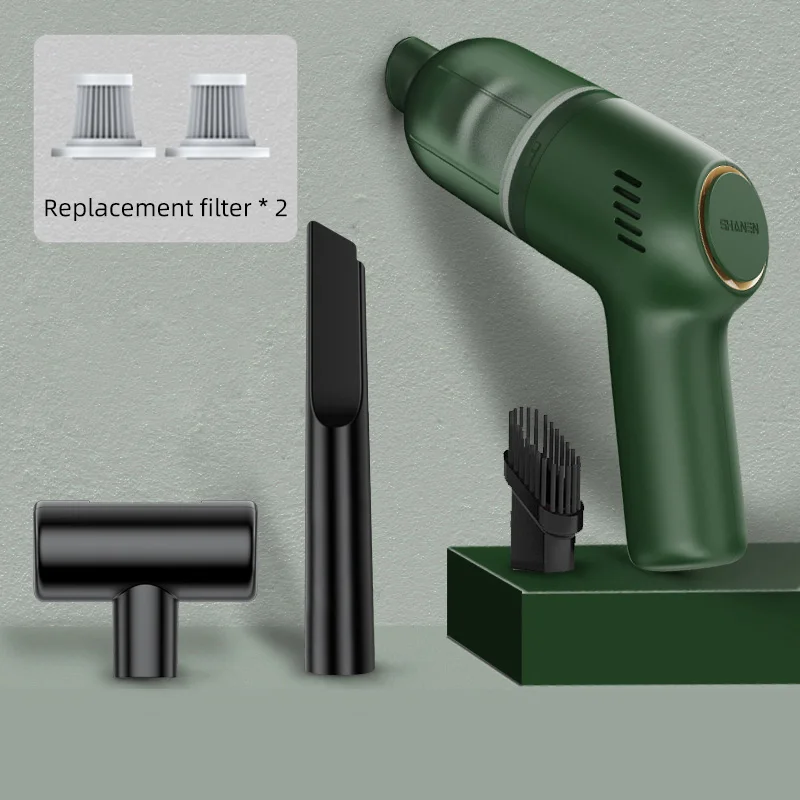 Портативный автомобильный пылесос с 8000Pa Мощное всасывание Беспроводной USB