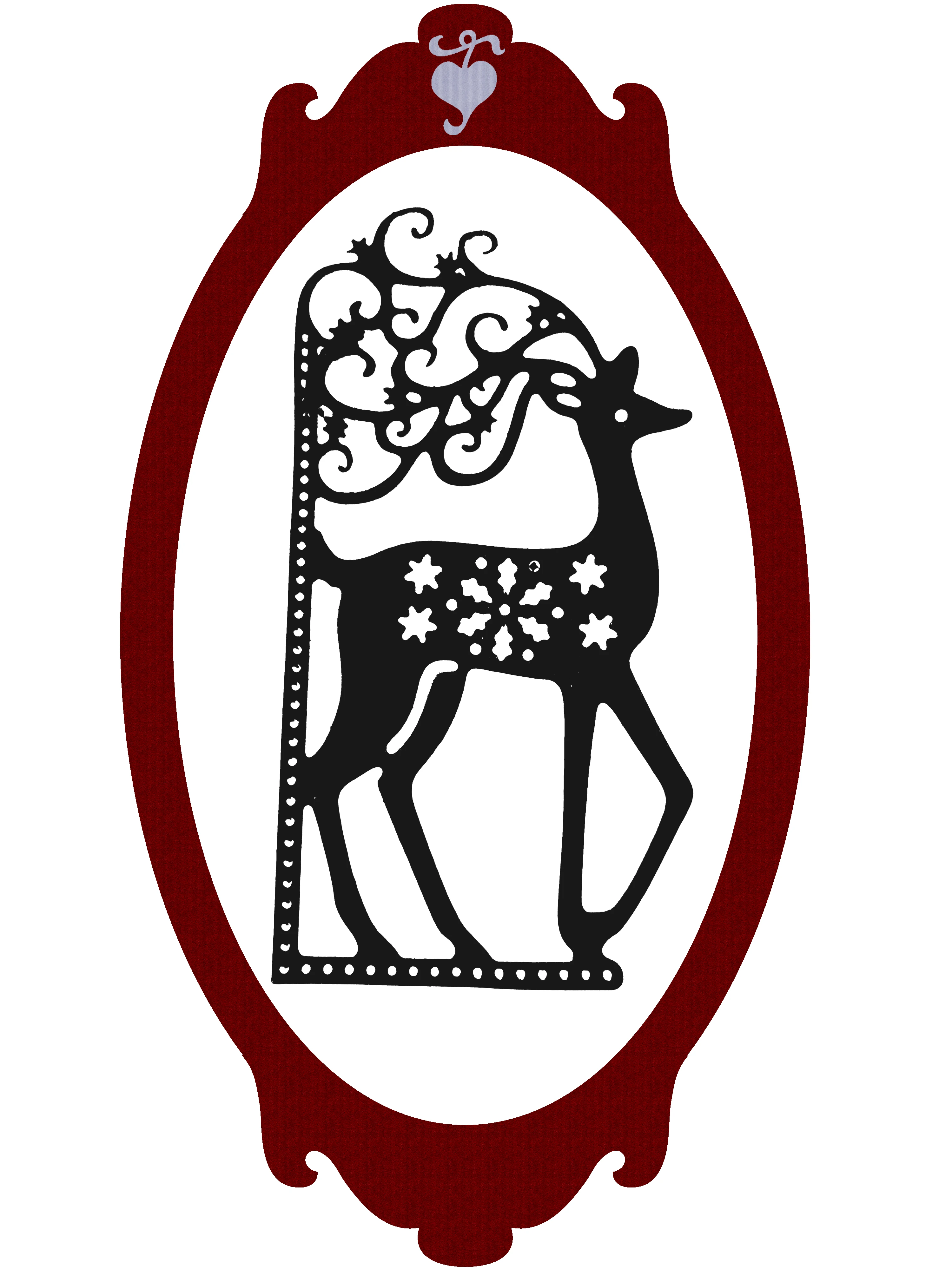 

Christmas deer 2021 New Metal Cutting Mold Stamp Scrapbook Template DIY Paper Photo Album Card Decoration