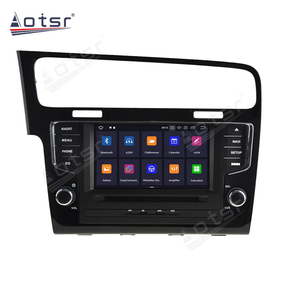 Автомобильный мультимедийный плеер Android 11 для VW GOLF 7 2013-2018 GPS Восьмиядерный