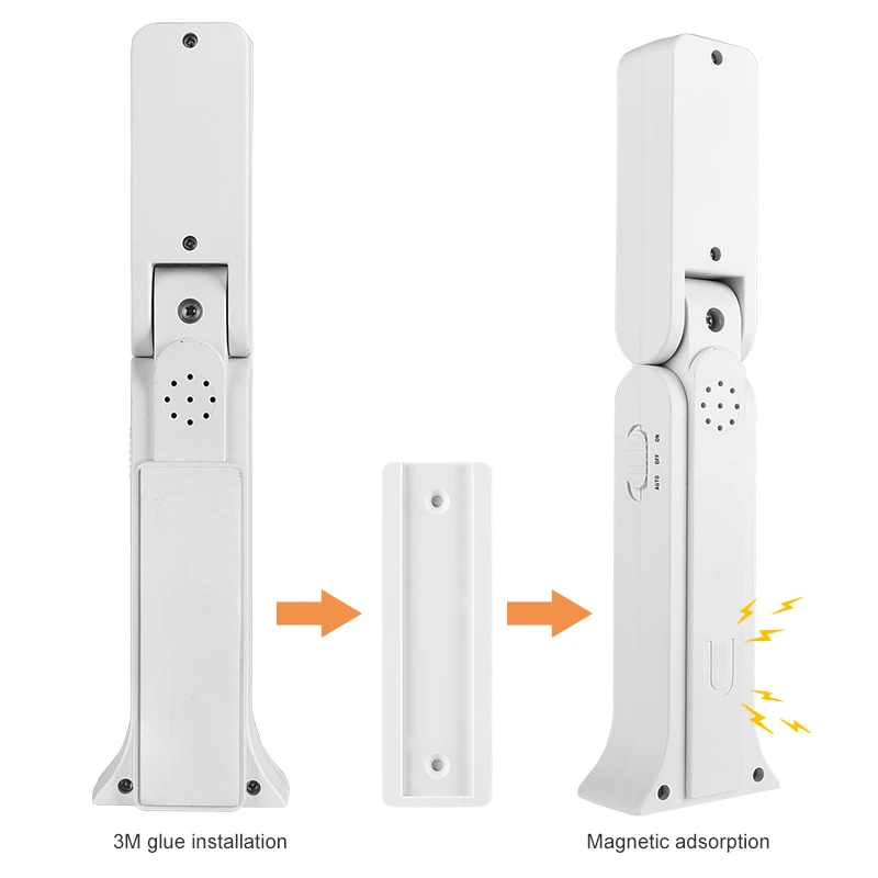 

LED Night Light Touch Sensor Closet Light USB Rechargeable Under Cabinet Lightening Stick-on Motion Sensor Wardrobe Light