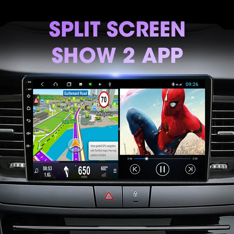 Автомагнитола JMCQ T10 2 din Android 10 мультимедийный видеоплеер для Peugeot 508 2011 2012 2013 2018 carplay
