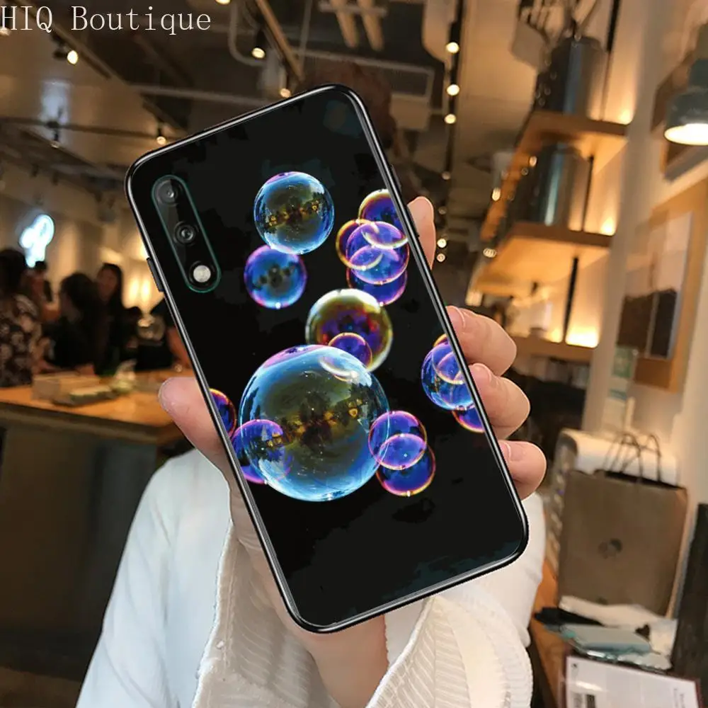 

Shockproof Clear Phone Case For Huawei Y 5 6 7 8 9 A P S Pro 2020 2019 Black Etui Coque Hoesjes Comic Fashion