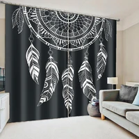 photo grey curtains 3d window curtains for living room bedroom 3d window curtains for living room