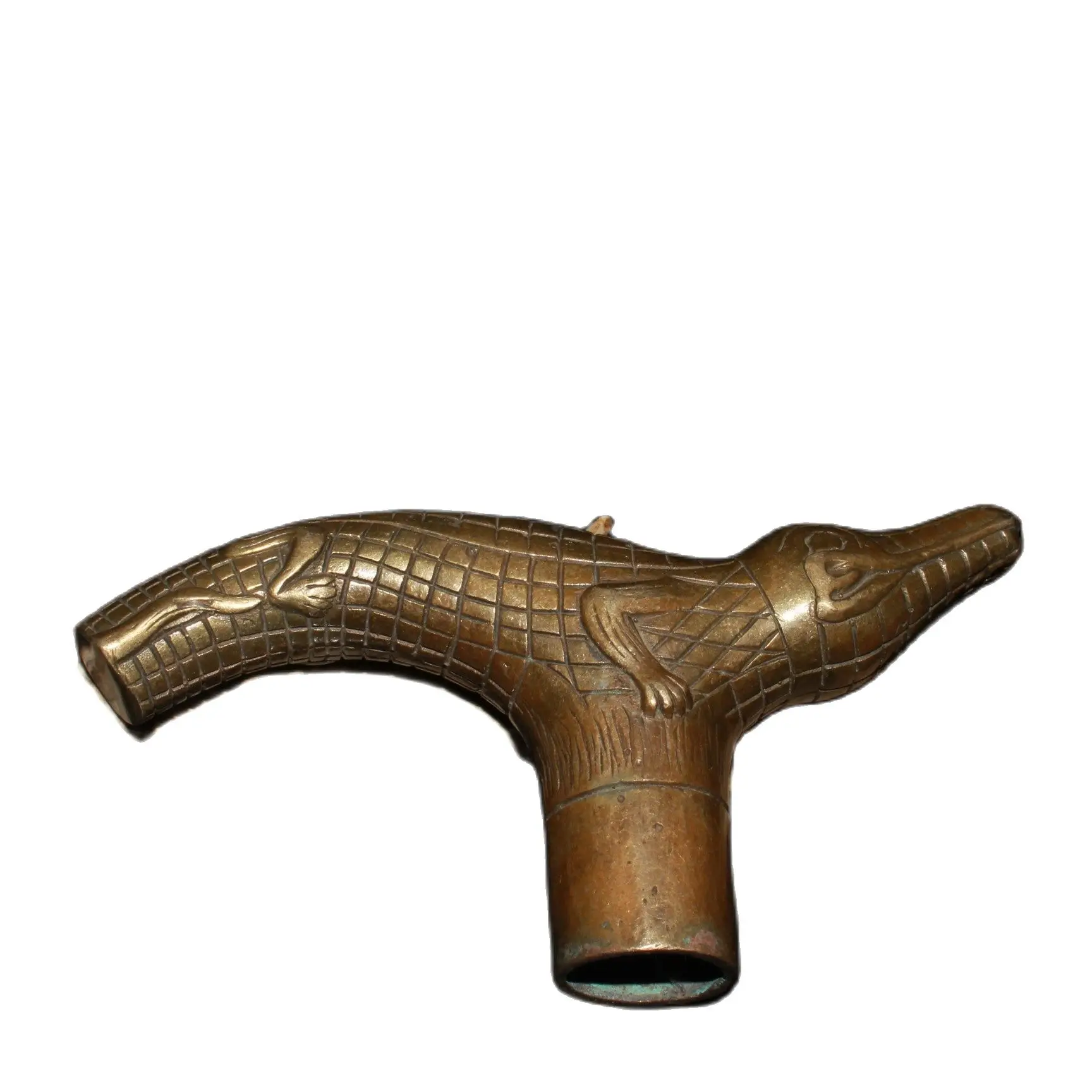Головка из чистой меди крокодила ручной работы домашнее украшение | Статуэтки и