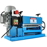370w electric wire stripping machine 1 5mm 38mm portable powered comercial w 10 blades 12hp cable stripper