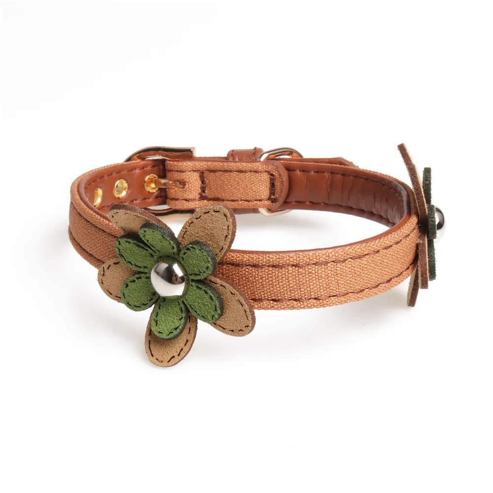 Кожаный ошейник для собак персонализированный аксессуар домашних питомцев