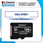Kingston Micro SD карта 128 ГБ 256 Гб класс 10 Флэш-карта памяти 64 ГБ 32 ГБ 16 ГБ TF карта microSDHC microSDXC microsd 8 ГБ для телефона