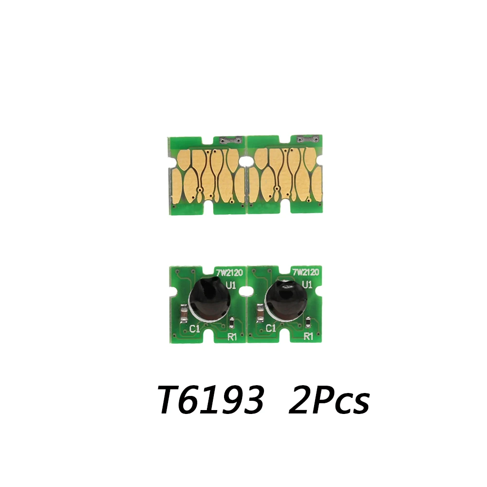2/pcOne чип времени обслуживания чипы T6193 для Epson Surecolor T3000 T5000 T7000 T3200 T5200 T7200 T3270 T5270 F6070