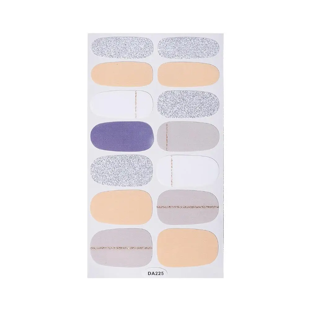 31 дизайн ногтей стикер Клей маникюрная пилка советы для украшения DIY|Стикеры и