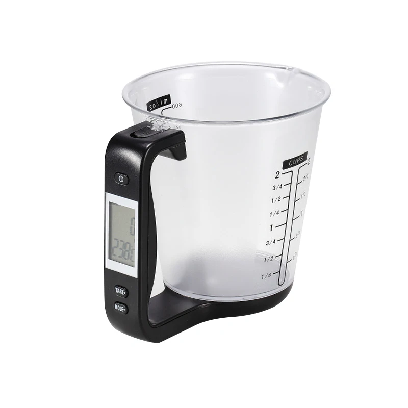 

1000g Measuring Cup Kitchen Scales Digital Beaker Libra Baking tools Electronic Tool Scale kitchen LCD Display Temperature