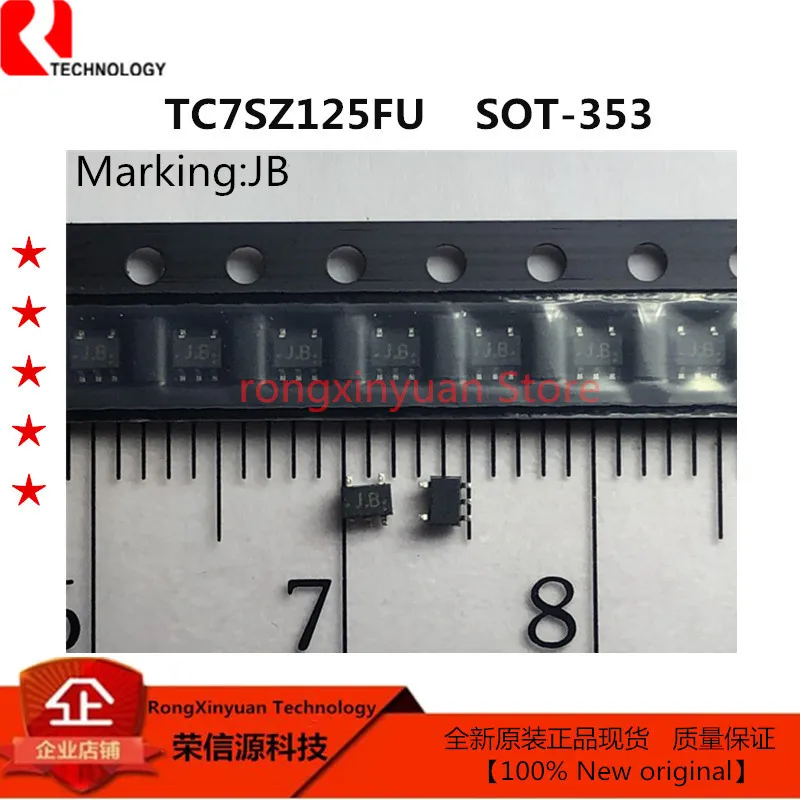 TC7SZ125FU TC7SZ125F маркировка: JB SOT-353 TC7SZ125 буфер шины 3-состояние выхода 100% новый оригинал