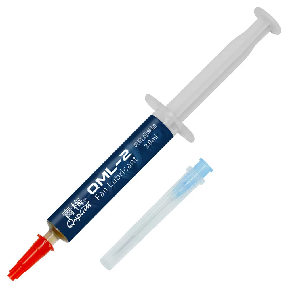 

2ML Friction Reduce Anti Oxidation Odorless Oil Grease Desktop Computer Multipurpose Effective Portable Fan Lubricant High Speed