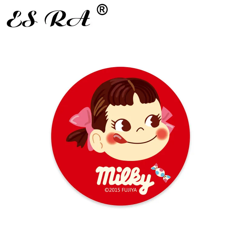 Мультяшные наклейки для девочек украшение ноутбука логотип 3 1 дюйма фирменные