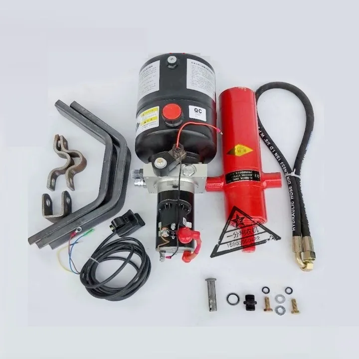 Топливный/Электрический трехколесный гидравлический самосвал модификация