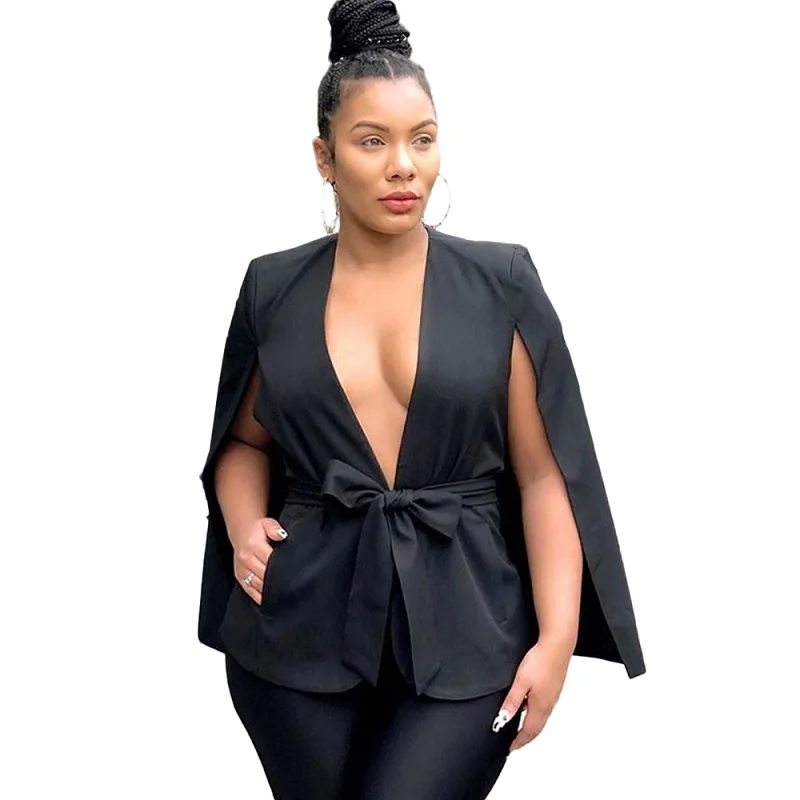 Европейские модные черные пиджаки на шнуровке женские уличные сексуальные