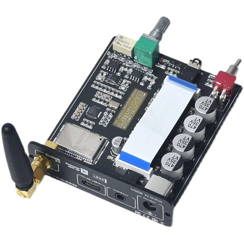 Аудио ЦАП BRZHIFI BT50 CSR8675 ES9018 Bluetooth декодер 5 0 может быть автомобилем усилитель для