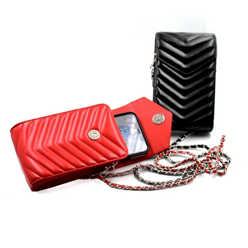 

Luxury Shoulder Bags For iPhone 12 Mini 11 12 Pro Max Case X XS Max XR 6 6S 7 8 Plus SE 2020 Cover Funda Universal Messager Bag