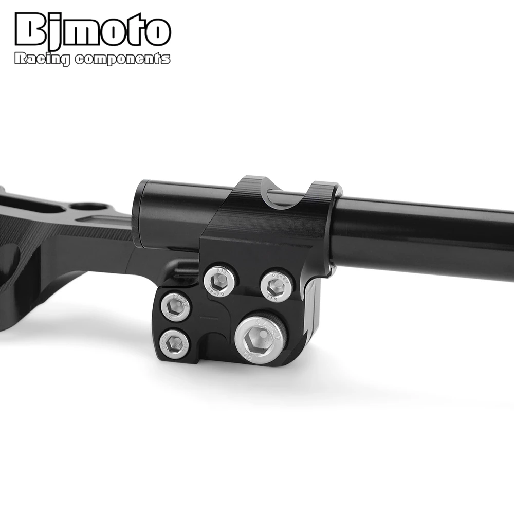 Motorcycle Clip on Adjustable Handlebars Handle Bar With Adapter For DUCATI Scrambler Cafe Racer Classic Desert Sled 2017-2019 | Автомобили