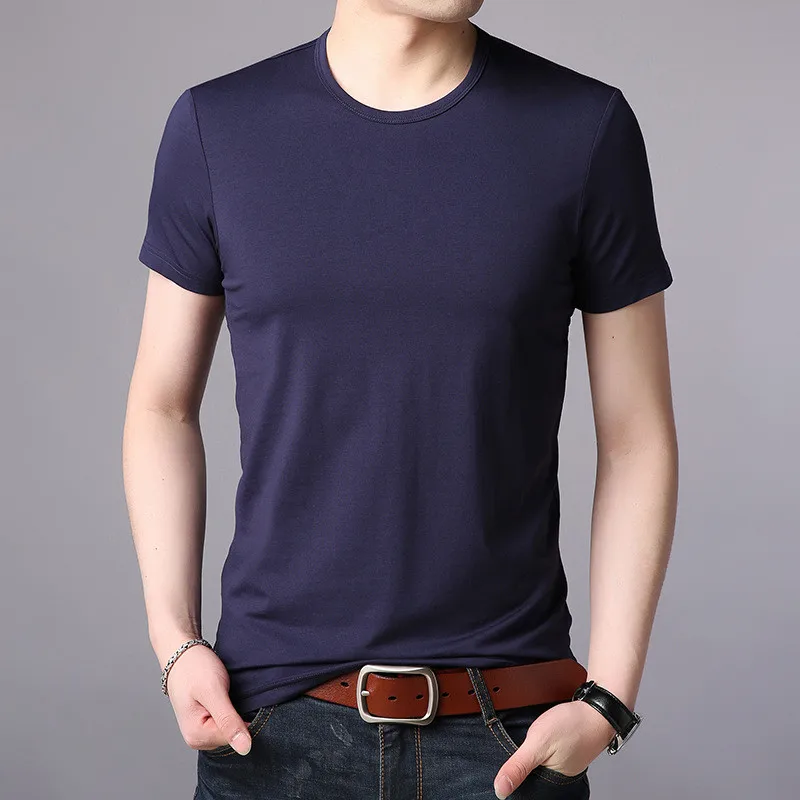 

7112-Men's short-sleeved t-shirt Korean trend in summer