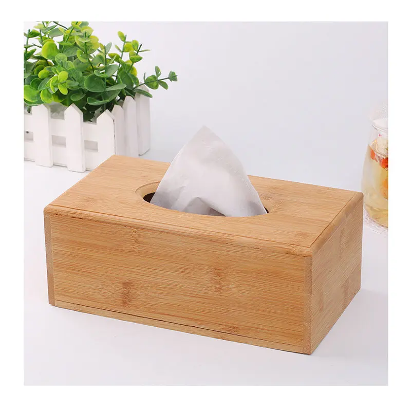 

Wooden Tissue Box Creative Retro Paper Extraction Box Living Room Paper Desktop Solid Wood Tissue Box