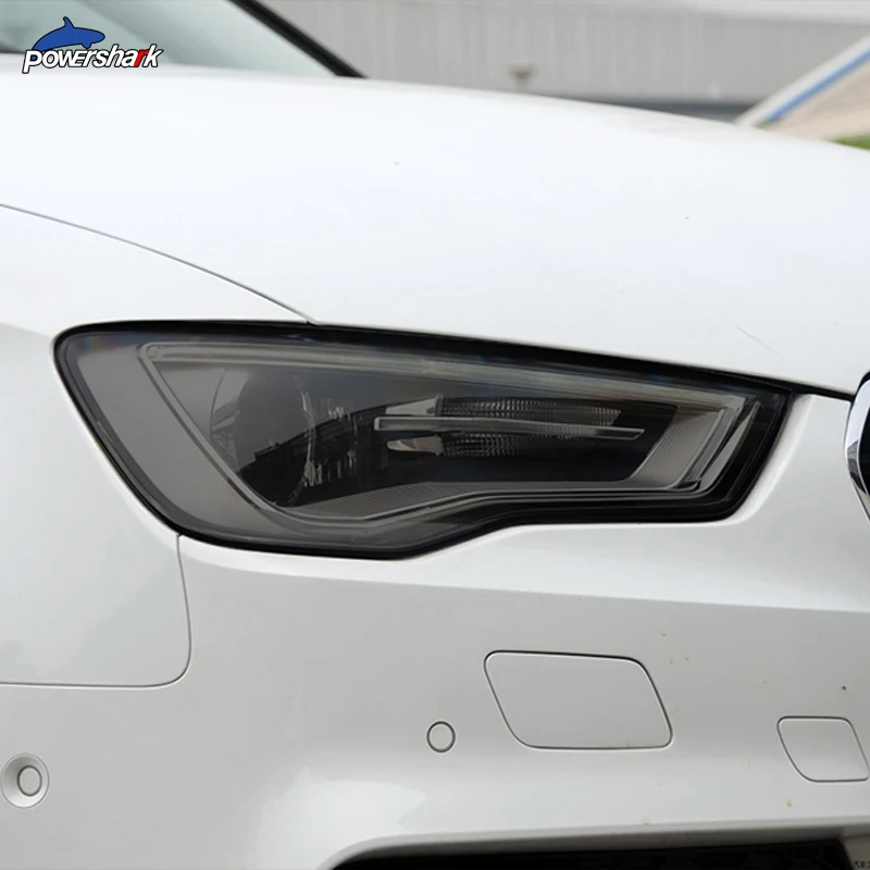 

Car Headlight Tint Black Protective Film Protection Transparent TPU Sticker For Audi A3 S3 RS3 8V 2013-On Sportback Accessories