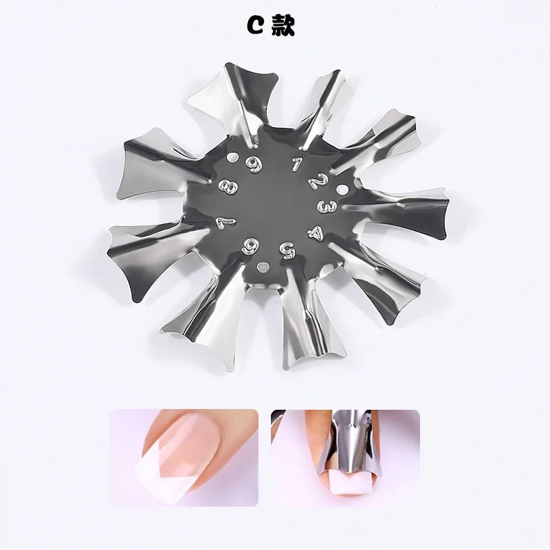 1 шт. маникюрный Шаблоны легко Советы Инструменты для укладки волос Гель лак